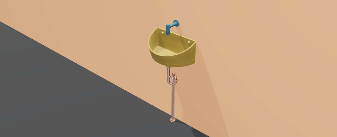 3Dプレビュー: sink